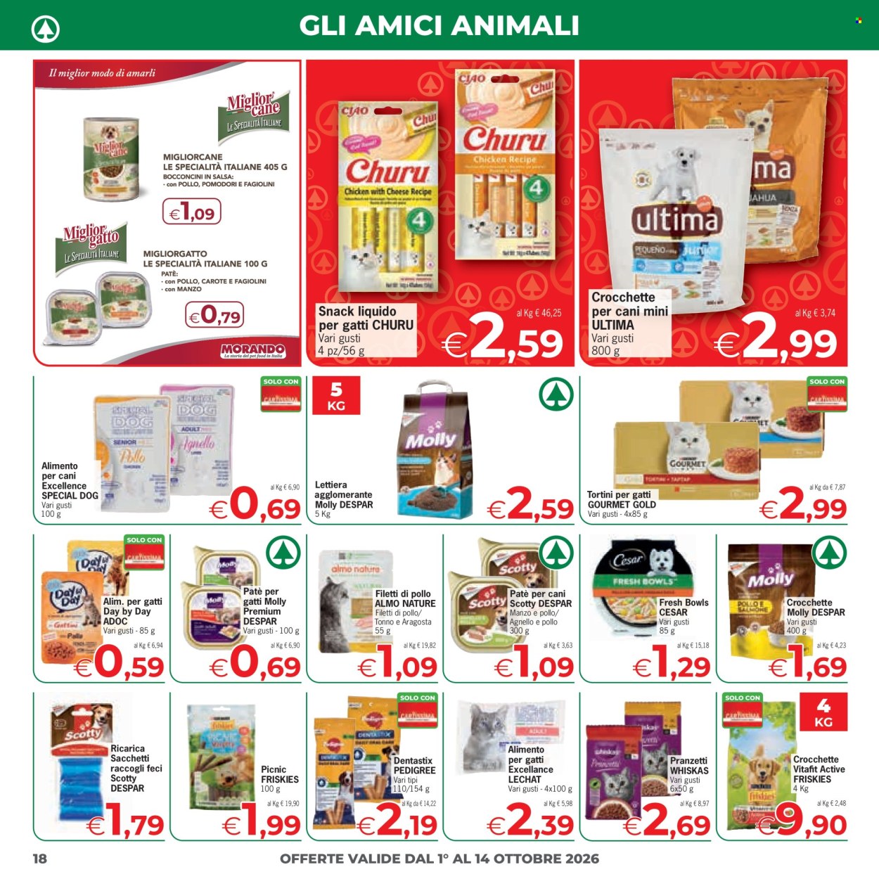 Volantino Eurospar - 1/10/2026 - 14/10/2026. Pagina 18