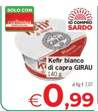 Kefir bianco di capra GIRAU