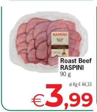 Roast Beef RASPINI