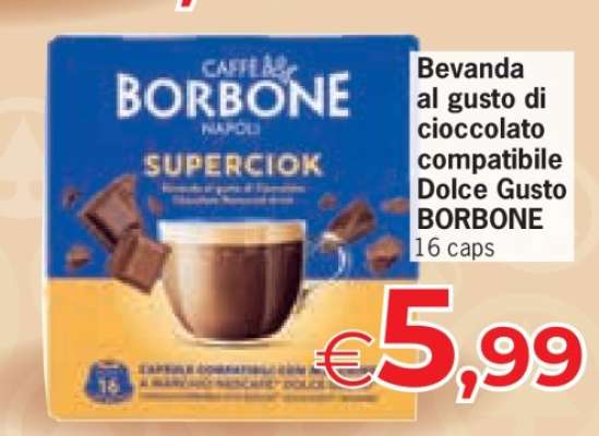 CAFFÈ BORBONE SUPERCIOK