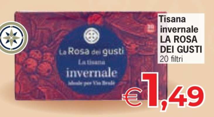 Tisana invernale LA ROSA DEI GUSTI