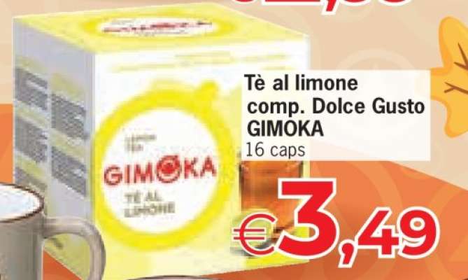 Tè al limone comp. Dolce Gusto