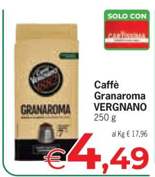 CAFFÈ GRANAROMA VERGNANO