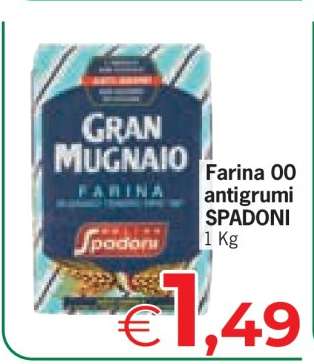 Farina 00 antigrumi SPADONI