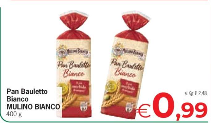 Pan Bauletto bianco