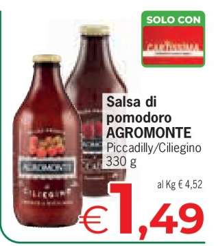 Salsa di Pomodoro Agromonte