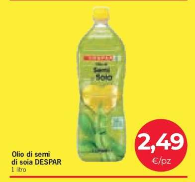 Olio di semi di soia DESPAR