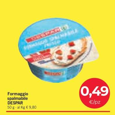 Formaggio spalmabile