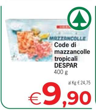 Code di mazzancolle tropicali DESPAR