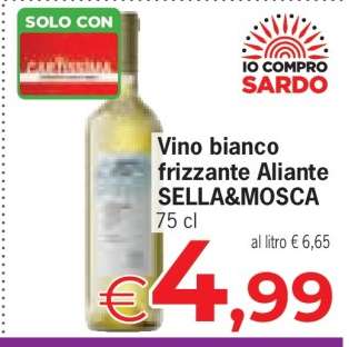 Vino bianco frizzante Aliante SELLA&MOSCA