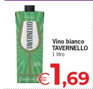 Vino bianco TAVERNELLO