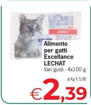 Alimento per gatti Excellance LECHAT