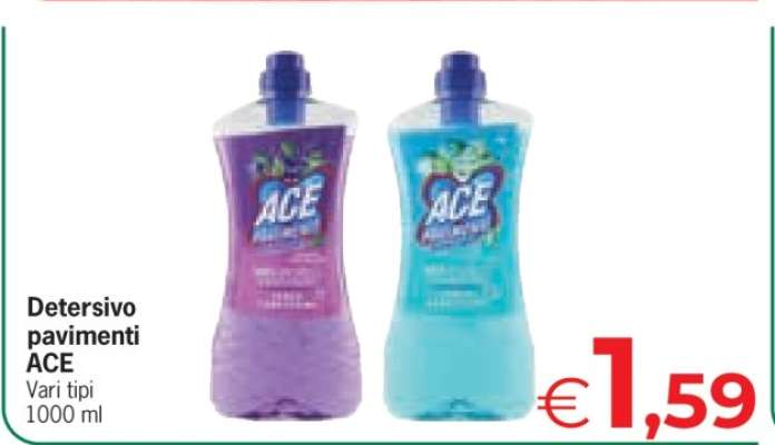 DETERSIVO PAVIMENTI ACE