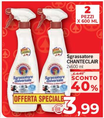 Sgrassatore Chanteclair