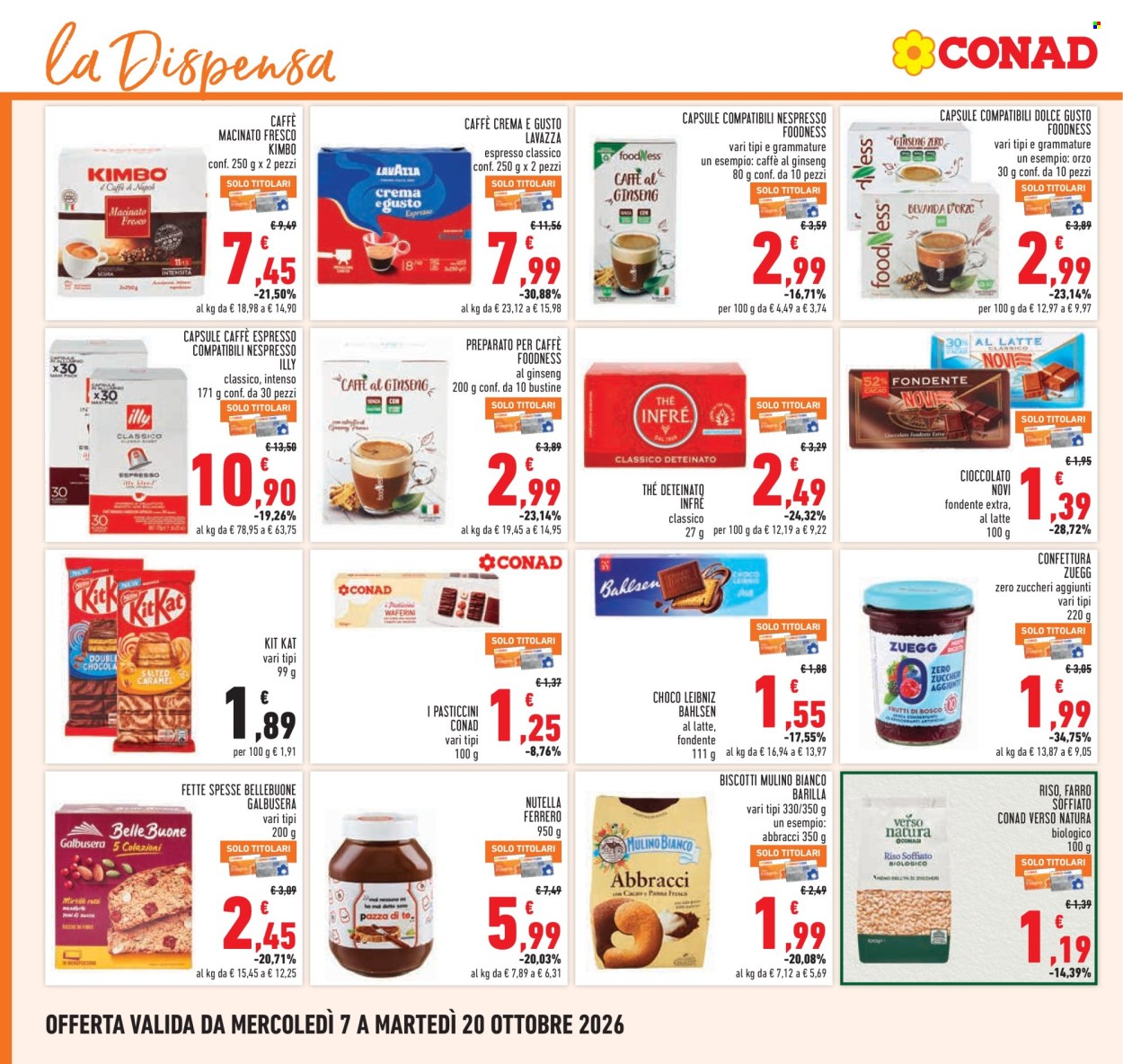 Leták Conad - 7.10.2026 - 20.10.2026. Strana 14