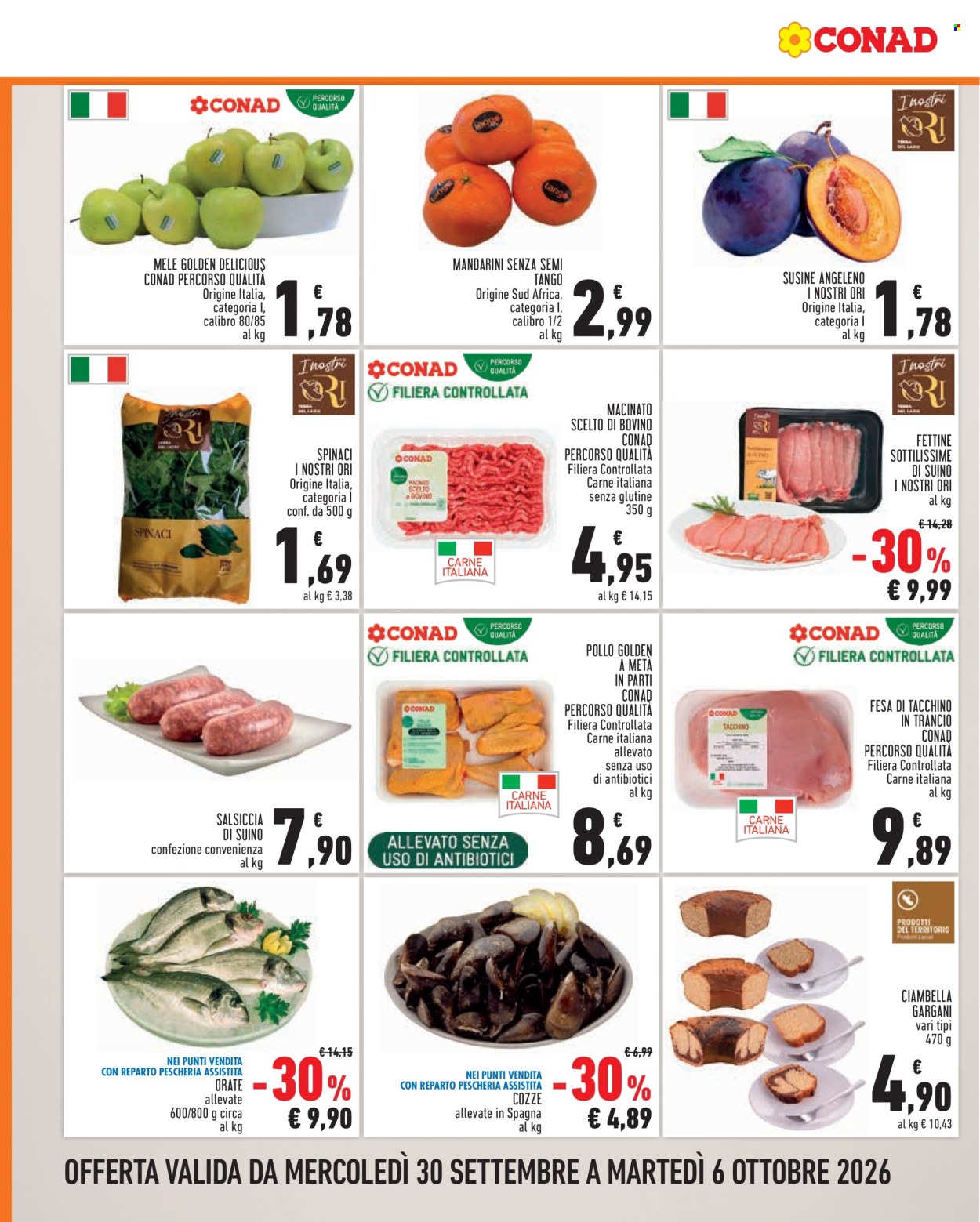 Volantino Conad - 30/9/2026 - 6/10/2026. Pagina 2