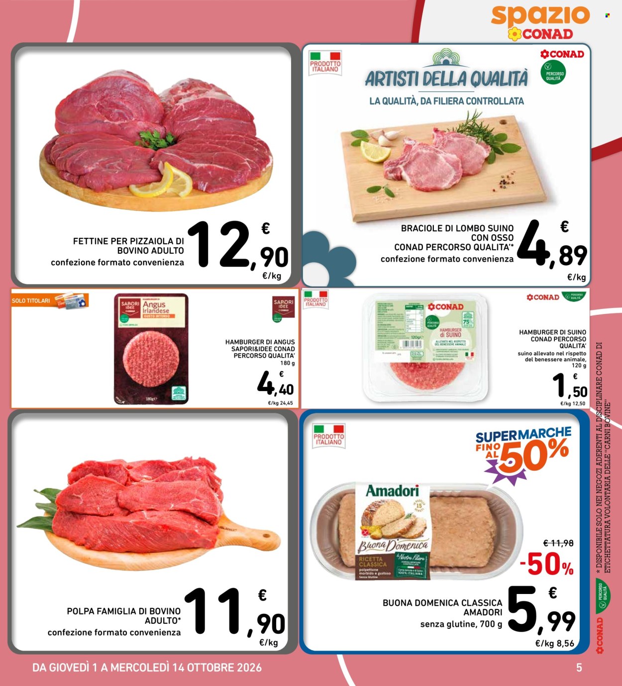 Volantino Spazio Conad - 1/10/2026 - 14/10/2026. Pagina 5