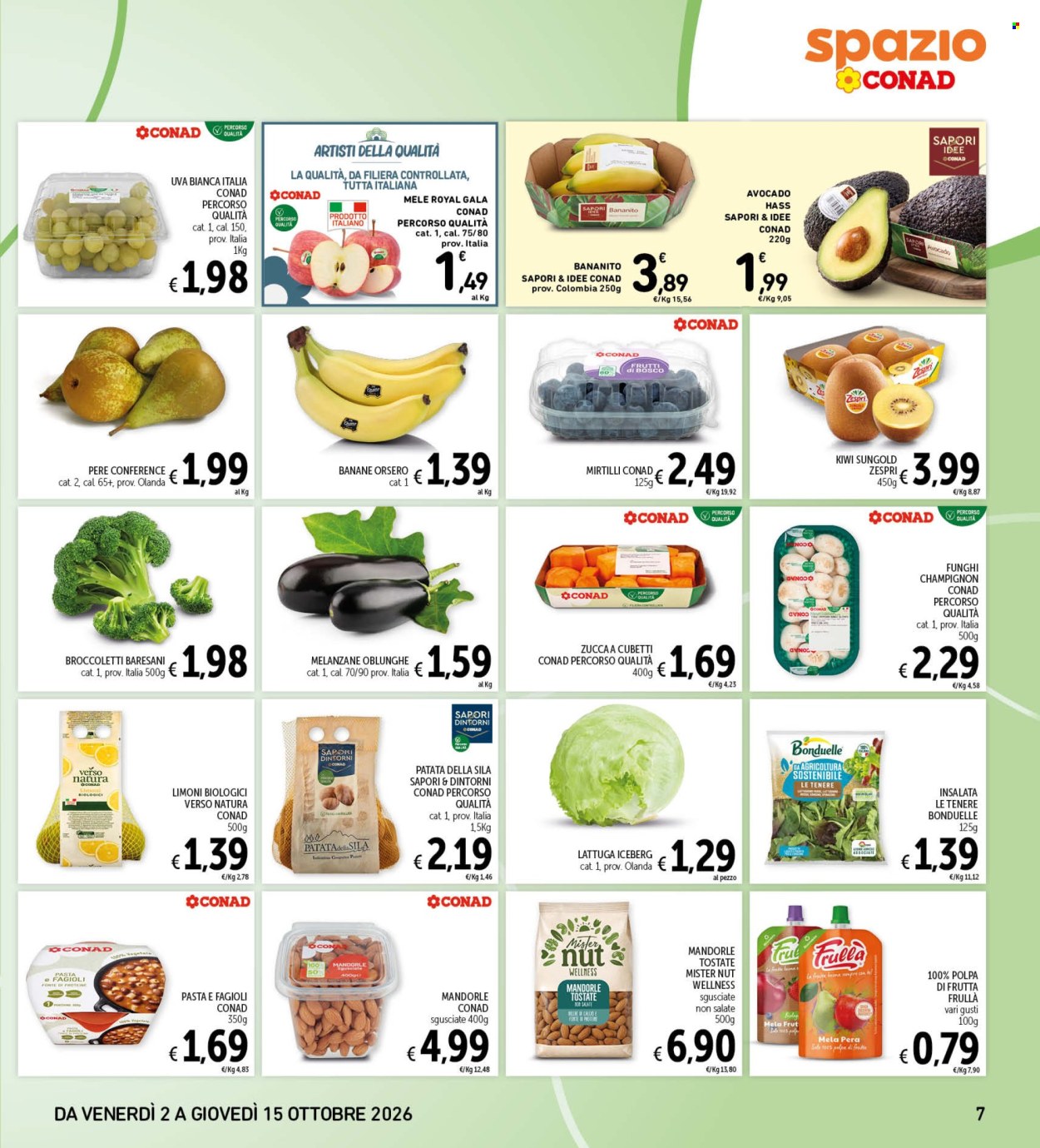 Volantino Spazio Conad - 2/10/2026 - 15/10/2026. Pagina 7