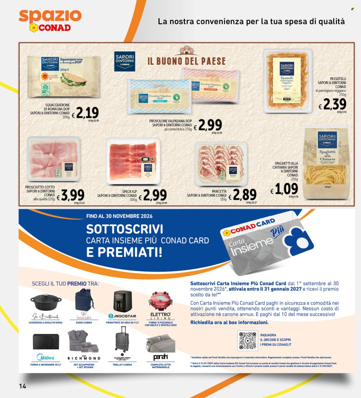 Leták Spazio Conad - 2.10.2026 - 15.10.2026. Strana 14