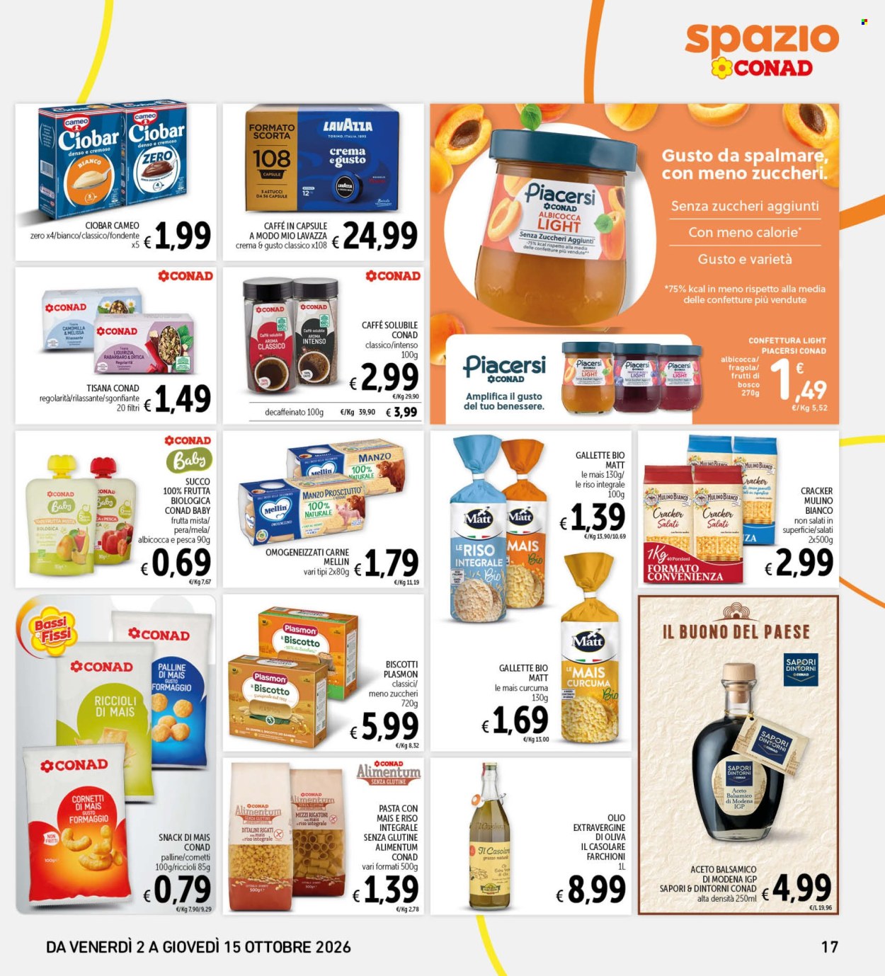 Volantino Spazio Conad - 2/10/2026 - 15/10/2026. Pagina 17