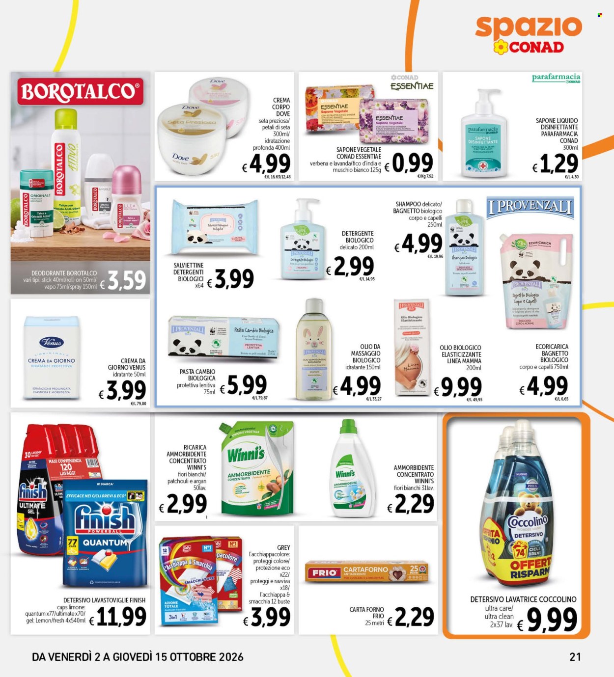 Volantino Spazio Conad - 2/10/2026 - 15/10/2026. Pagina 21