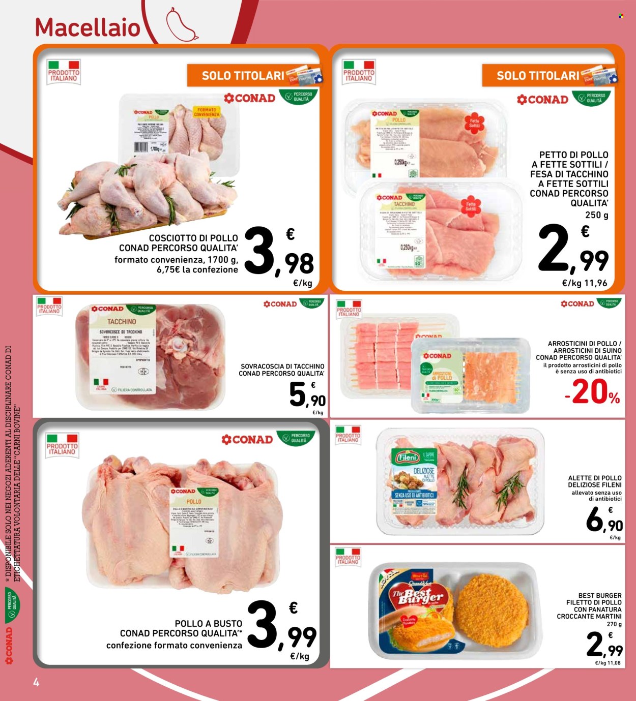 Leták Spazio Conad - 1.10.2026 - 14.10.2026. Strana 4