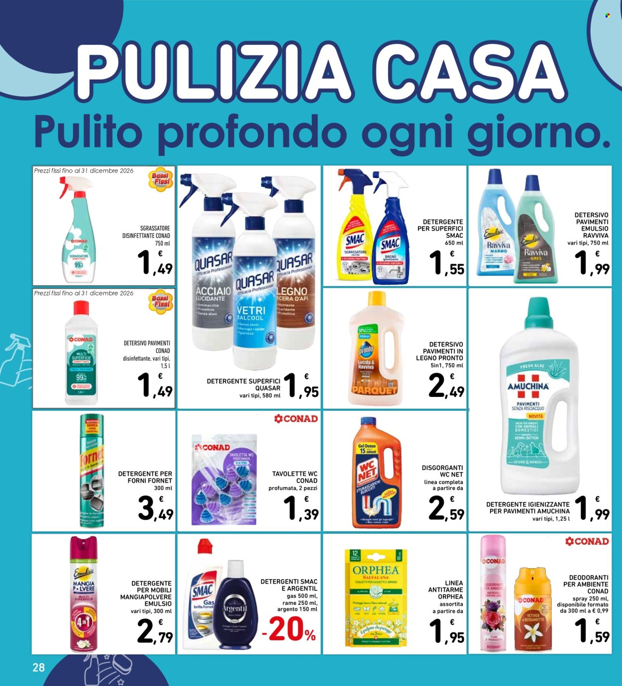 Leták Spazio Conad - 1.10.2026 - 14.10.2026. Strana 28