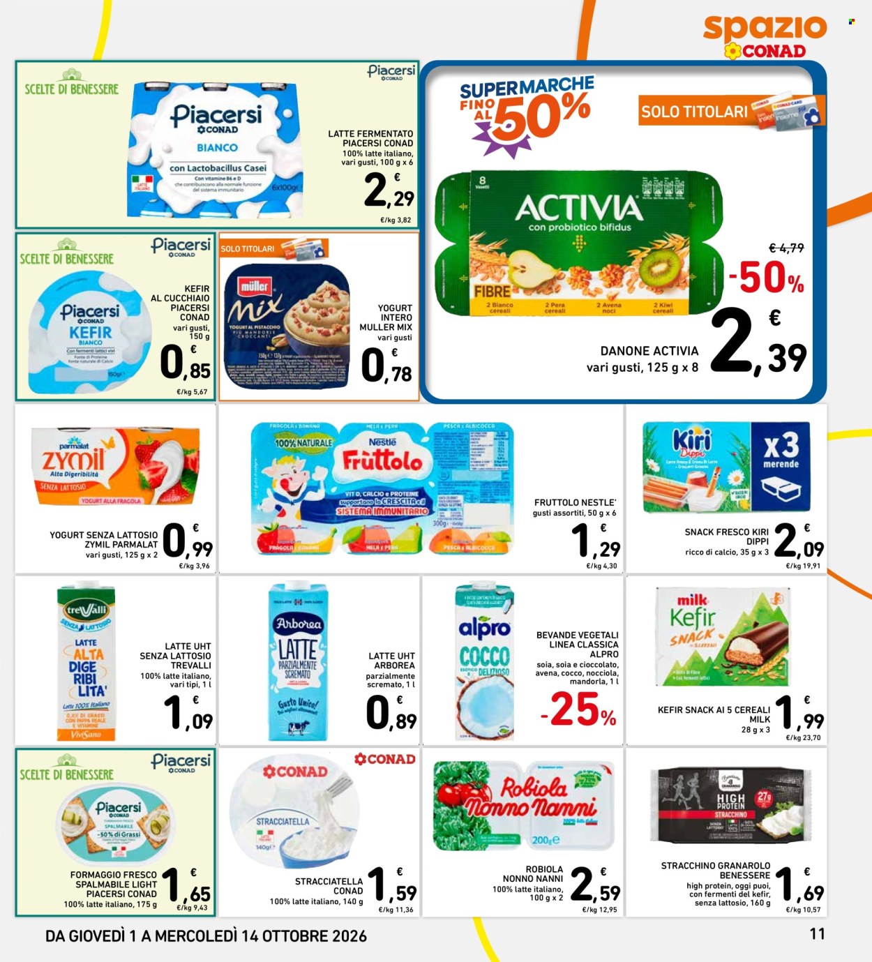 Volantino Spazio Conad - 1/10/2026 - 14/10/2026. Pagina 11