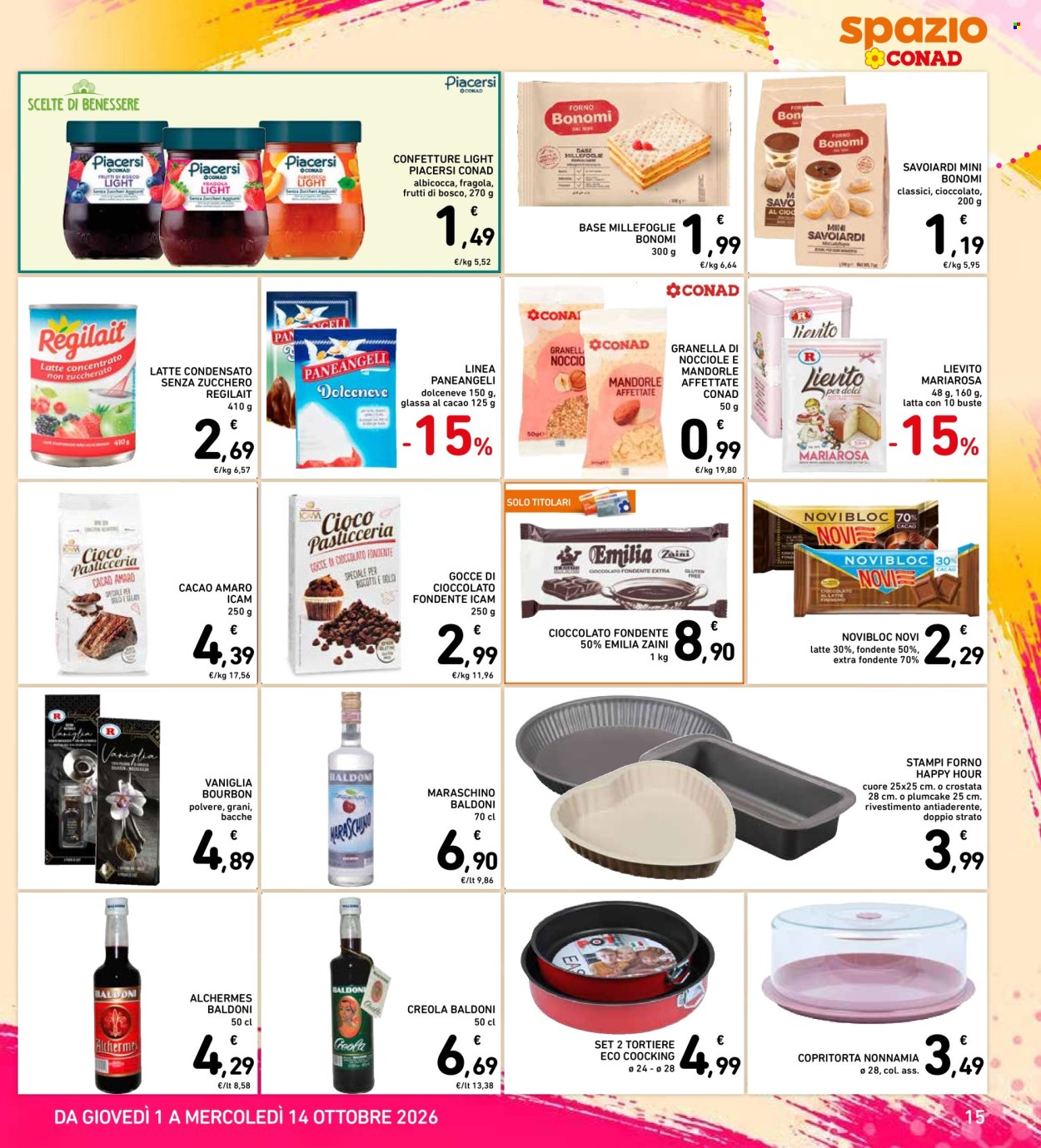 Volantino Spazio Conad - 1/10/2026 - 14/10/2026. Pagina 15