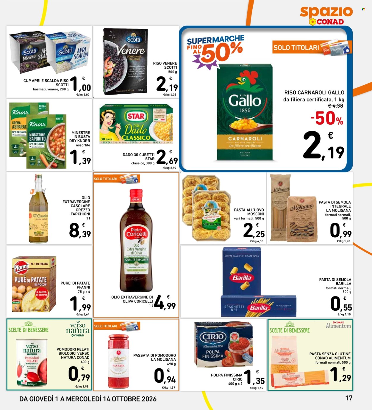 Volantino Spazio Conad - 1/10/2026 - 14/10/2026. Pagina 17