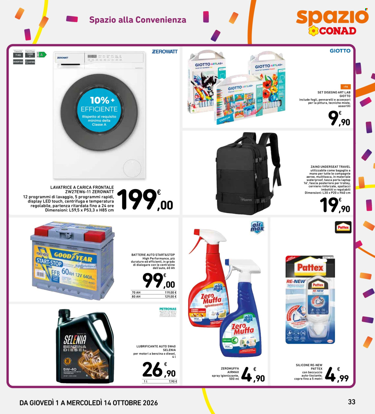 Volantino Spazio Conad - 1/10/2026 - 14/10/2026. Pagina 33