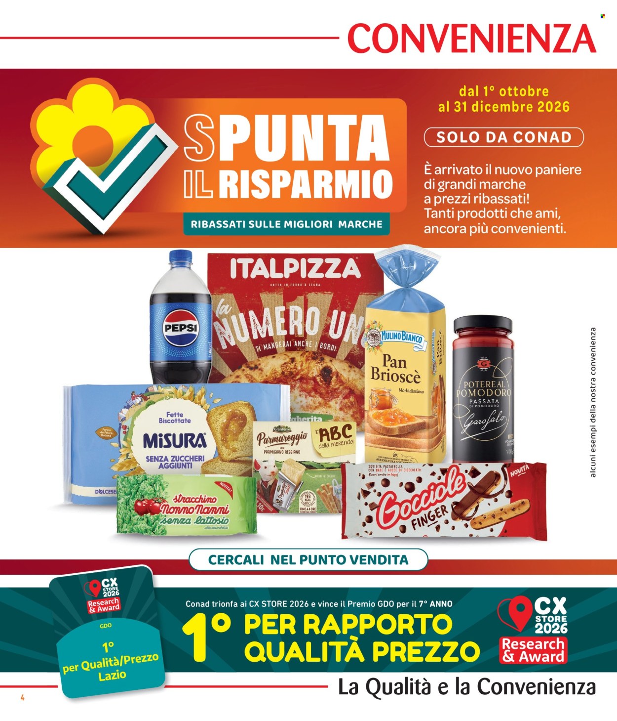 Volantino Conad - 30/9/2026 - 6/10/2026. Pagina 4