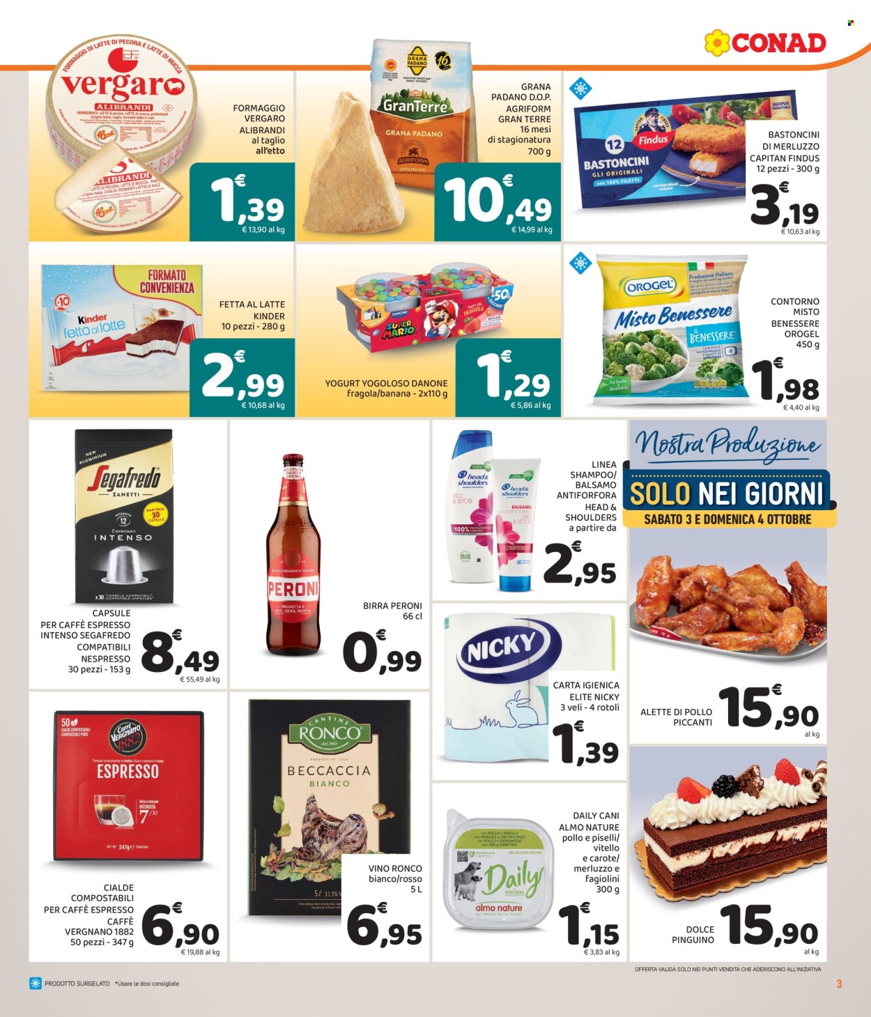 Volantino Conad - 30/9/2026 - 6/10/2026. Pagina 3