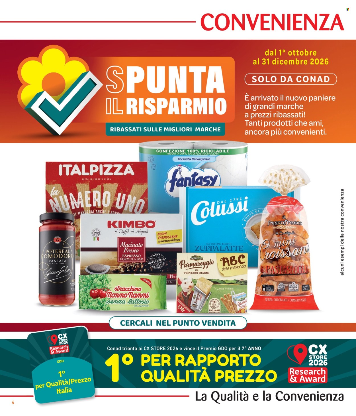 Volantino Conad - 30/9/2026 - 6/10/2026. Pagina 4