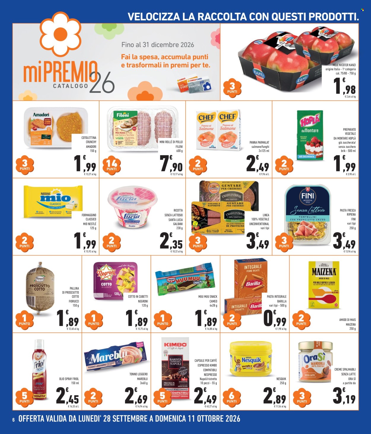 Volantino Conad - 30/9/2026 - 6/10/2026. Pagina 6