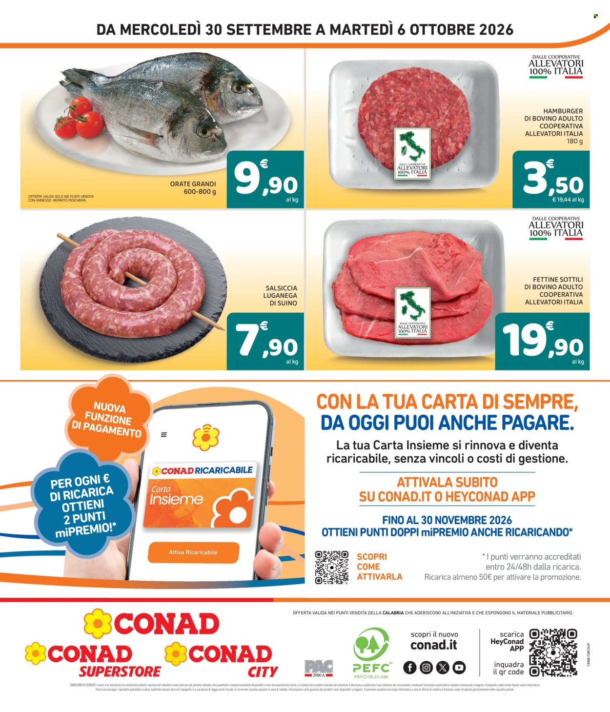 Volantino Conad - 30/9/2026 - 6/10/2026. Pagina 8