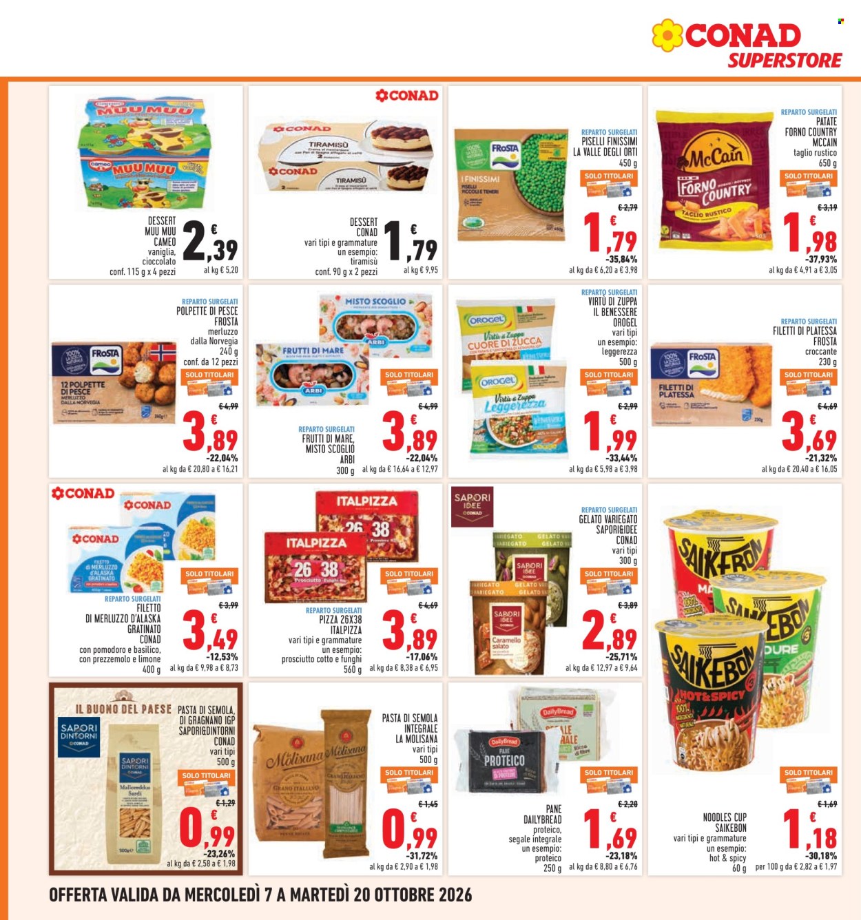 Leták Conad - 7.10.2026 - 20.10.2026. Strana 14