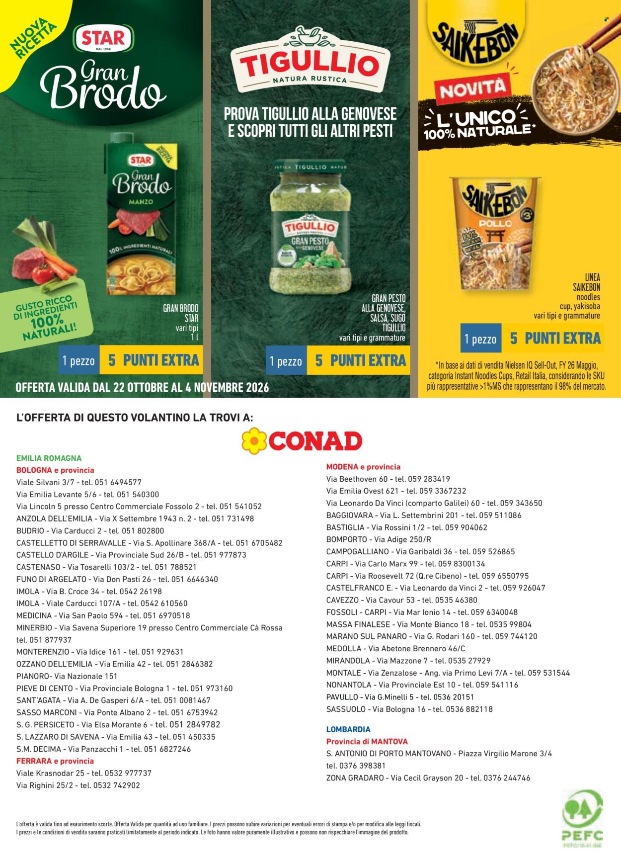 Leták Conad - 8.10.2026 - 4.11.2026. Strana 12