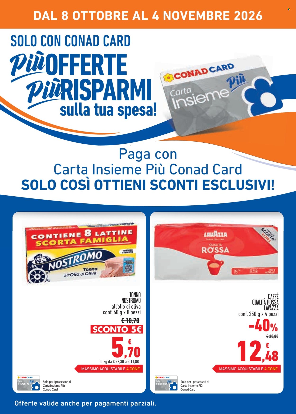Leták Conad - 8.10.2026 - 4.11.2026. Strana 2