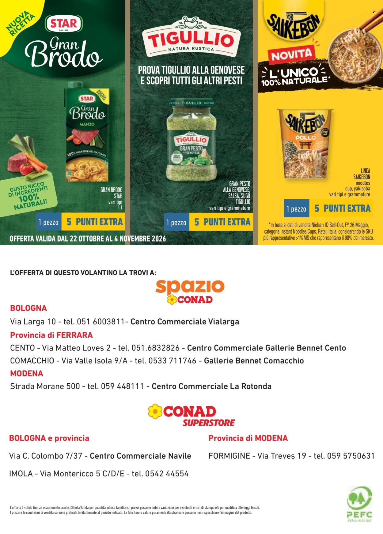 Leták Conad - 8.10.2026 - 4.11.2026. Strana 16