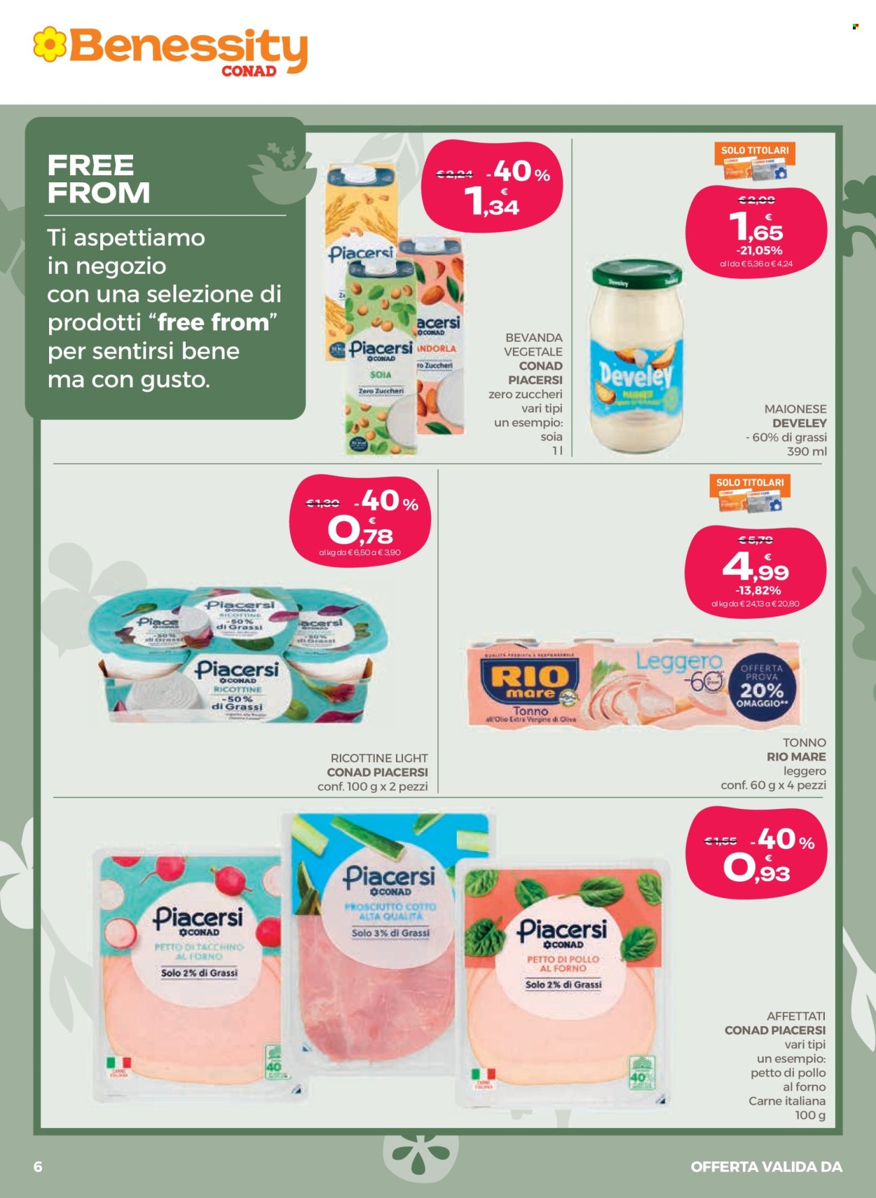 Volantino Benessity Conad - 8/10/2026 - 21/10/2026. Pagina 6