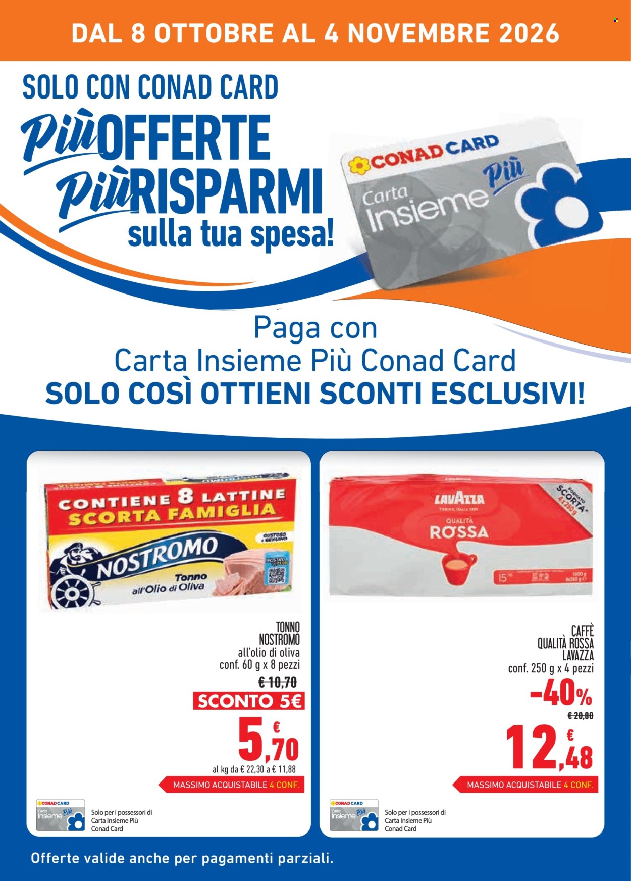 Volantino Conad - 8/10/2026 - 4/11/2026. Pagina 2