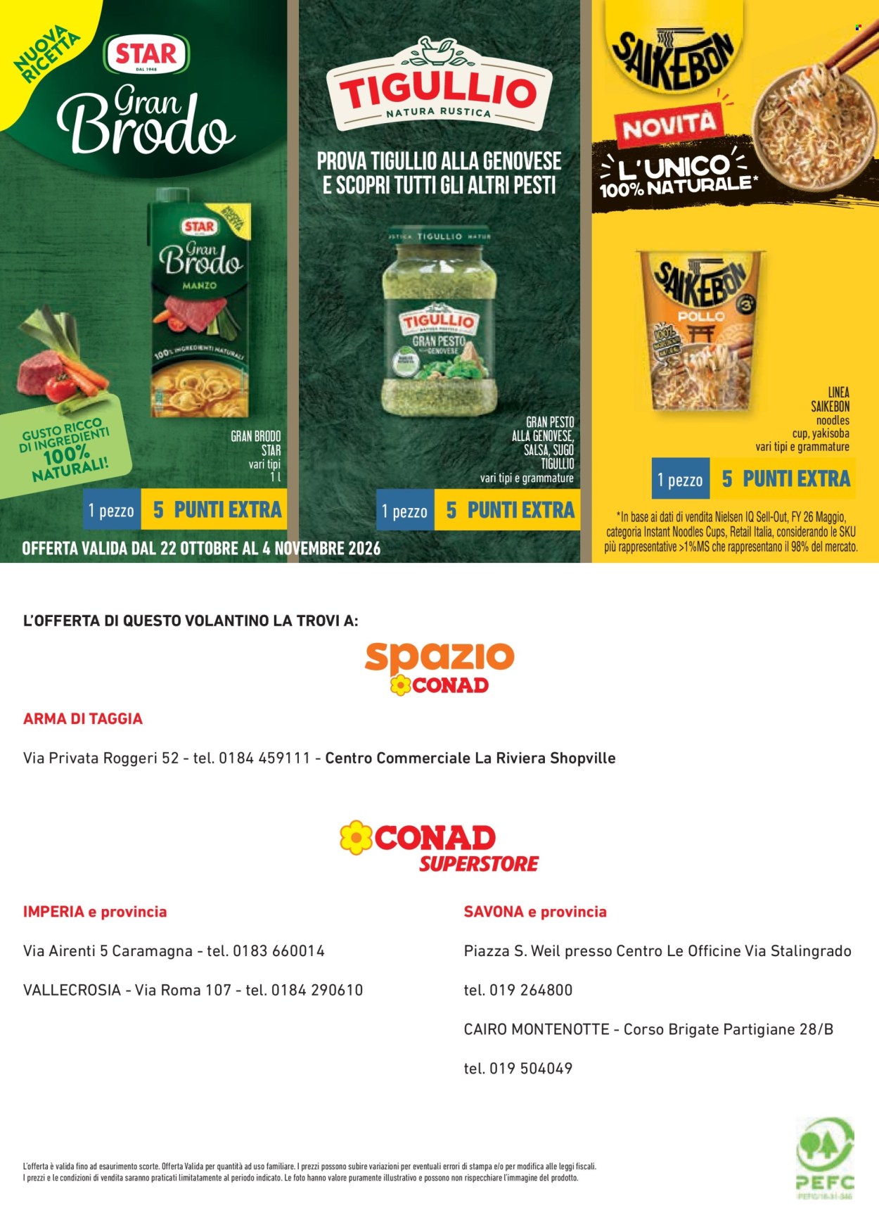 Leták Conad - 8.10.2026 - 4.11.2026. Strana 16