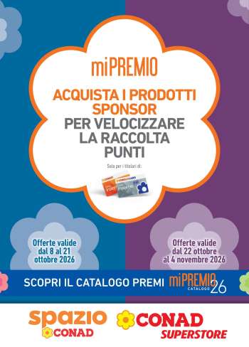 Volantino Conad - 8/10/2026 - 4/11/2026.
