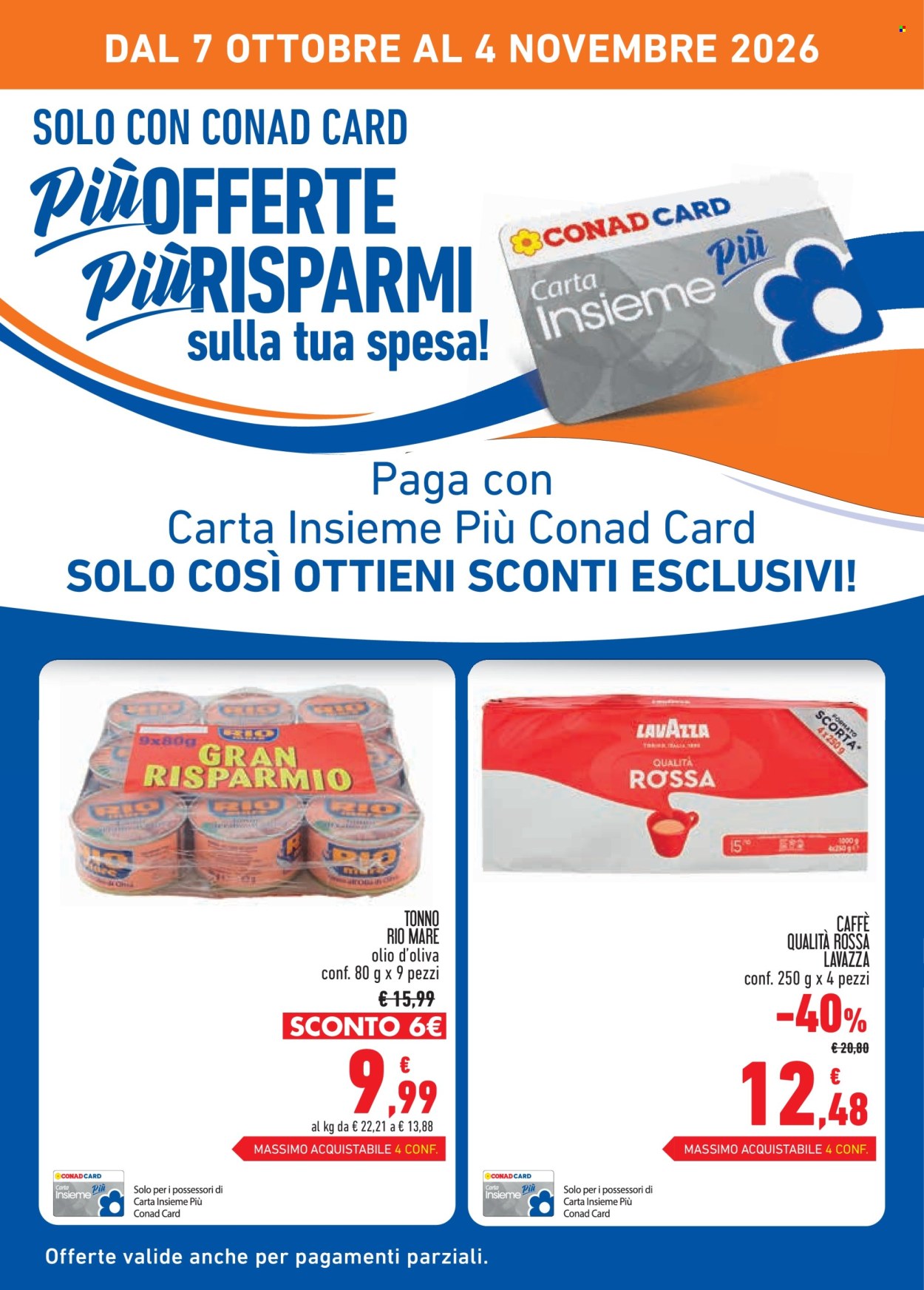 Leták Conad - 7.10.2026 - 4.11.2026. Strana 2