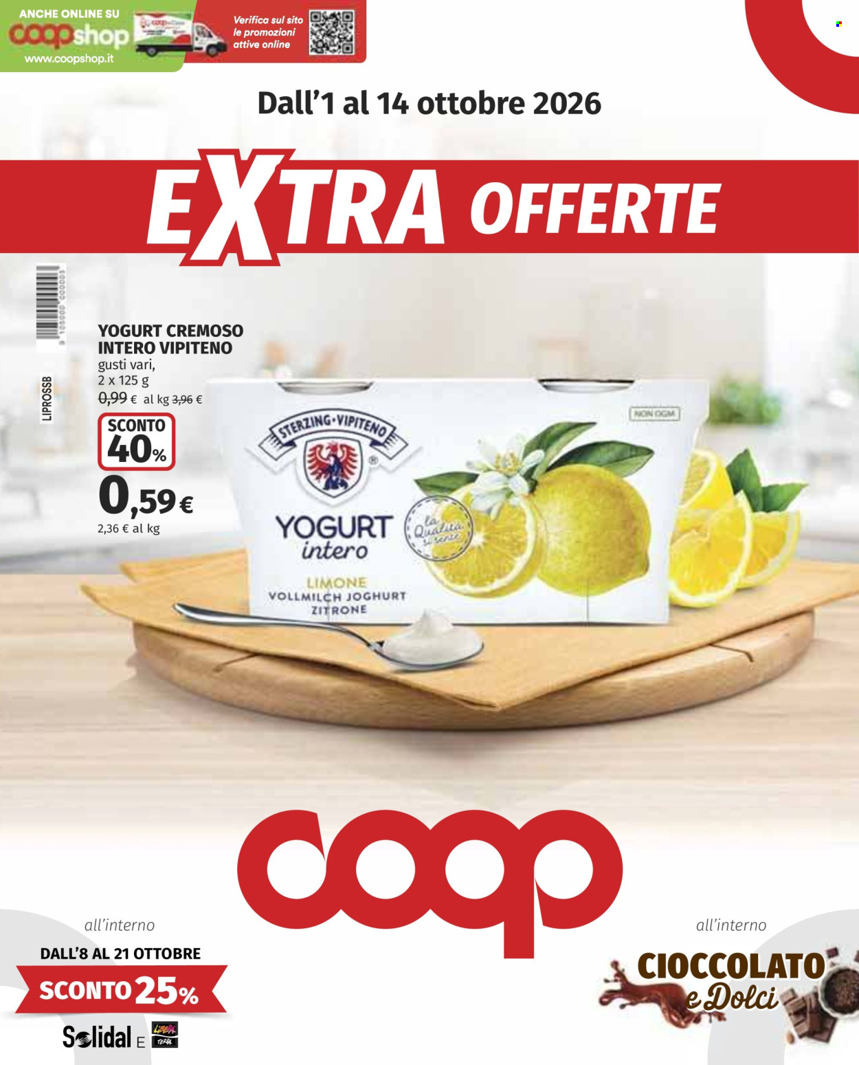 Volantino Coop - 1/10/2026 - 14/10/2026. Pagina 1