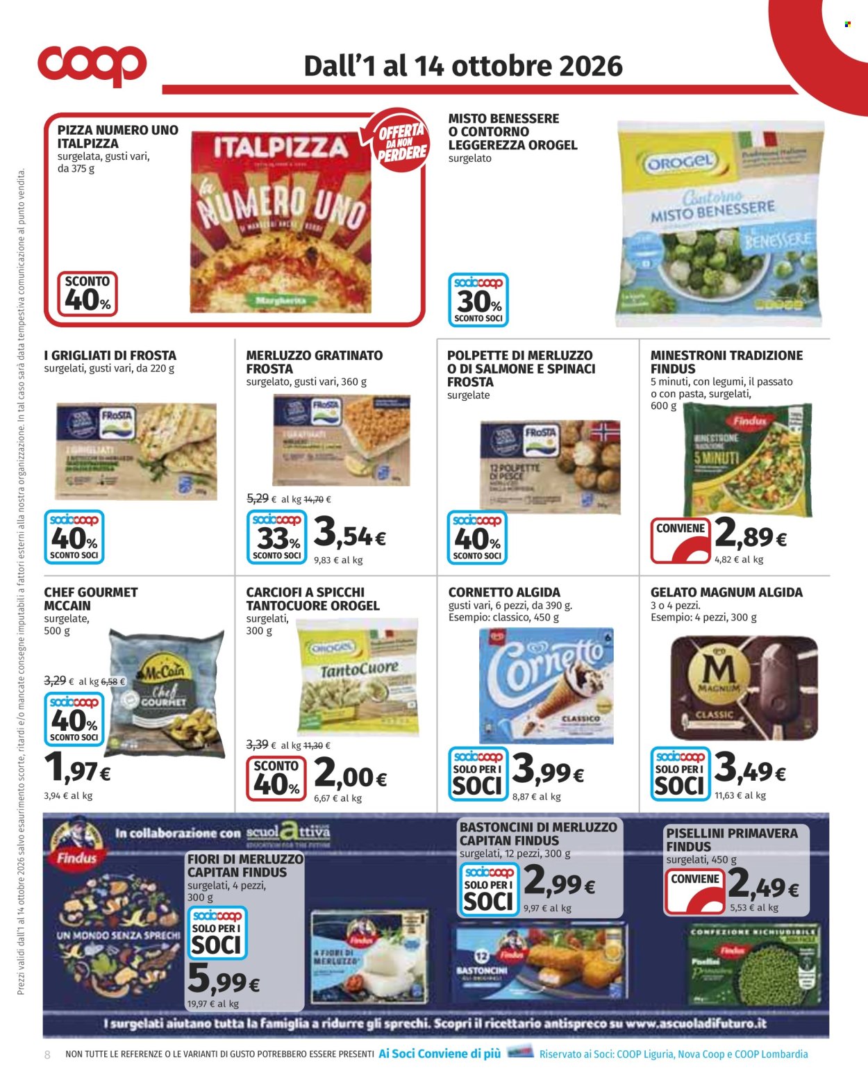 Leták Coop - 1.10.2026 - 14.10.2026. Strana 8