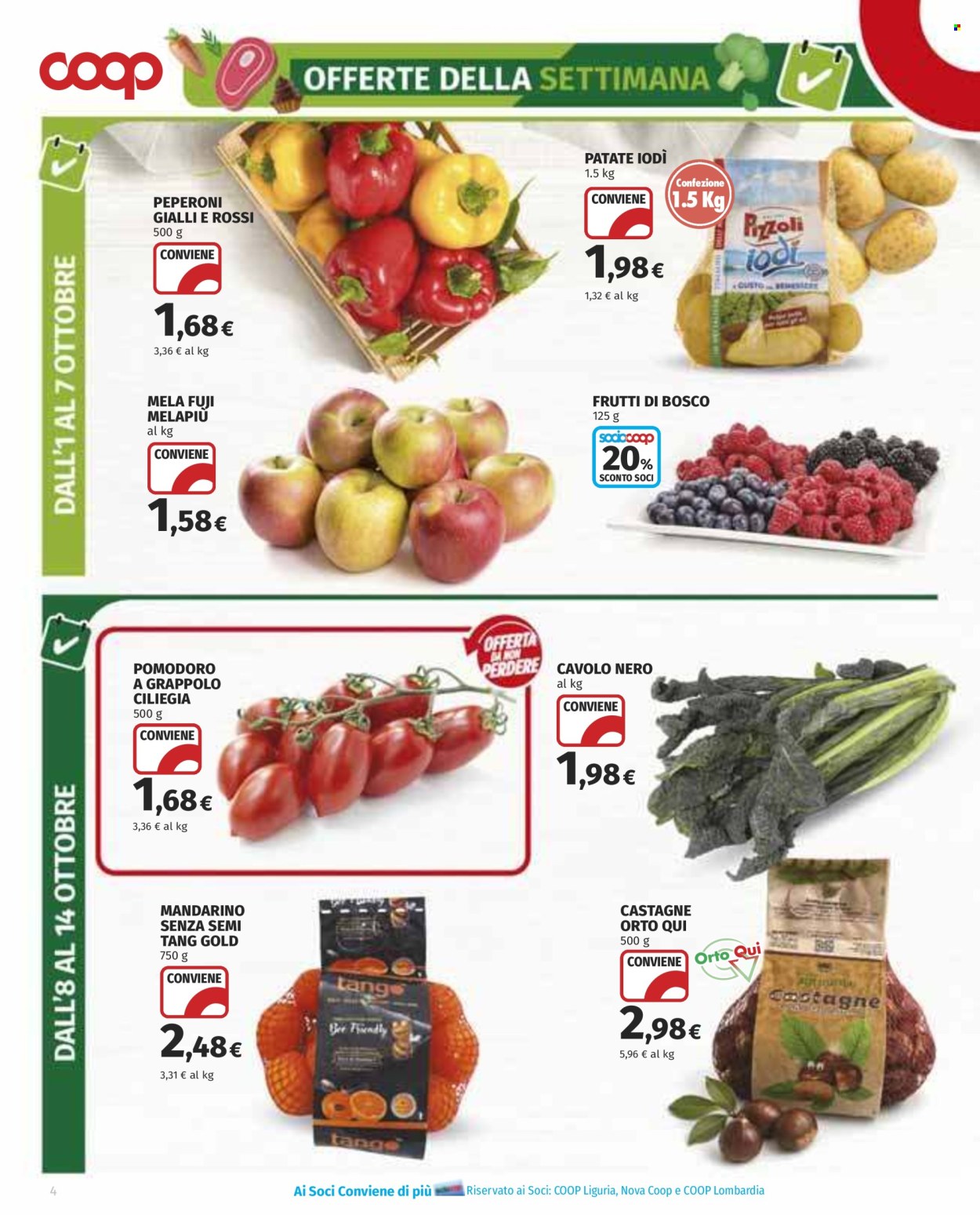 Volantino Coop - 1/10/2026 - 14/10/2026. Pagina 4