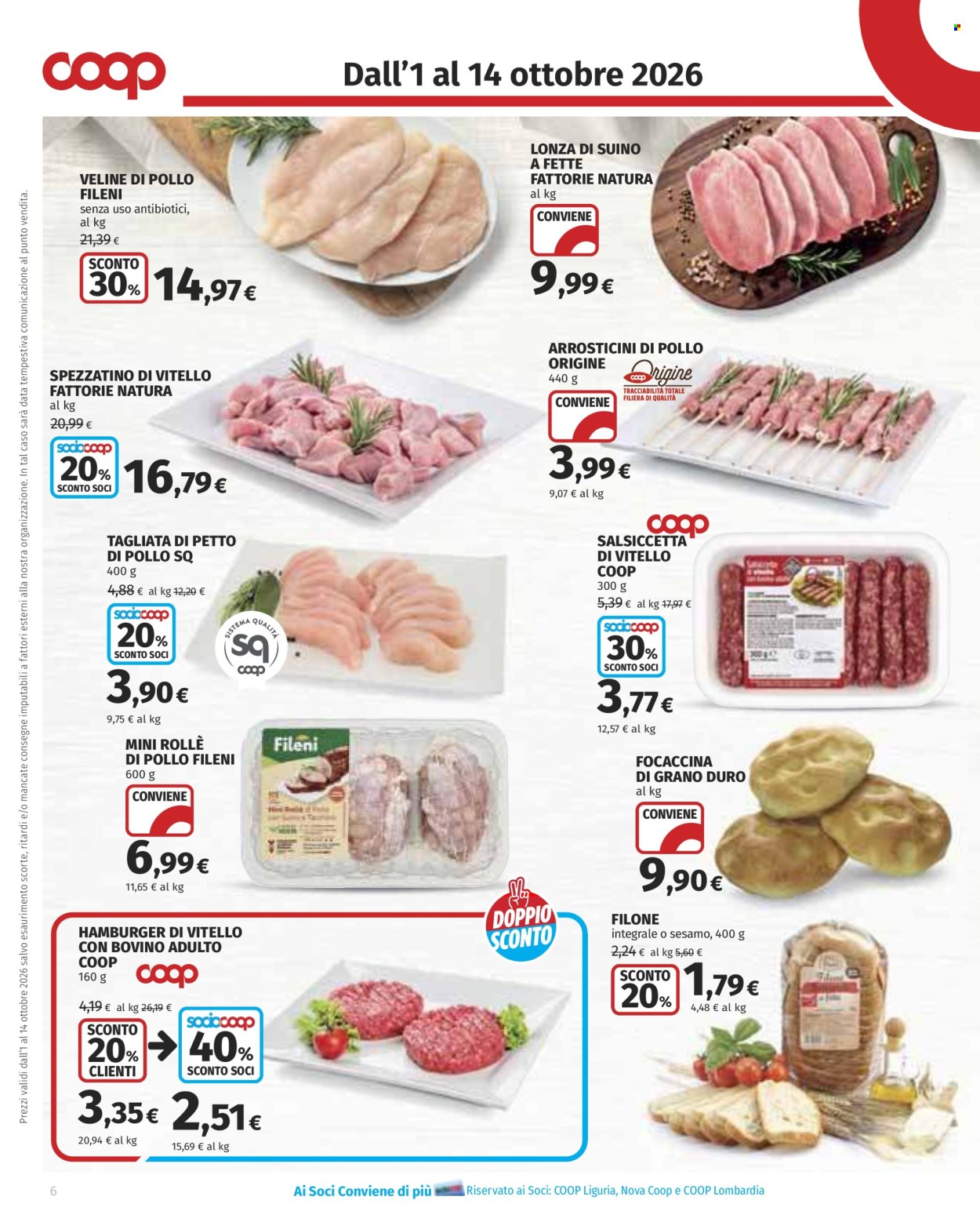 Volantino Coop - 1/10/2026 - 14/10/2026. Pagina 6