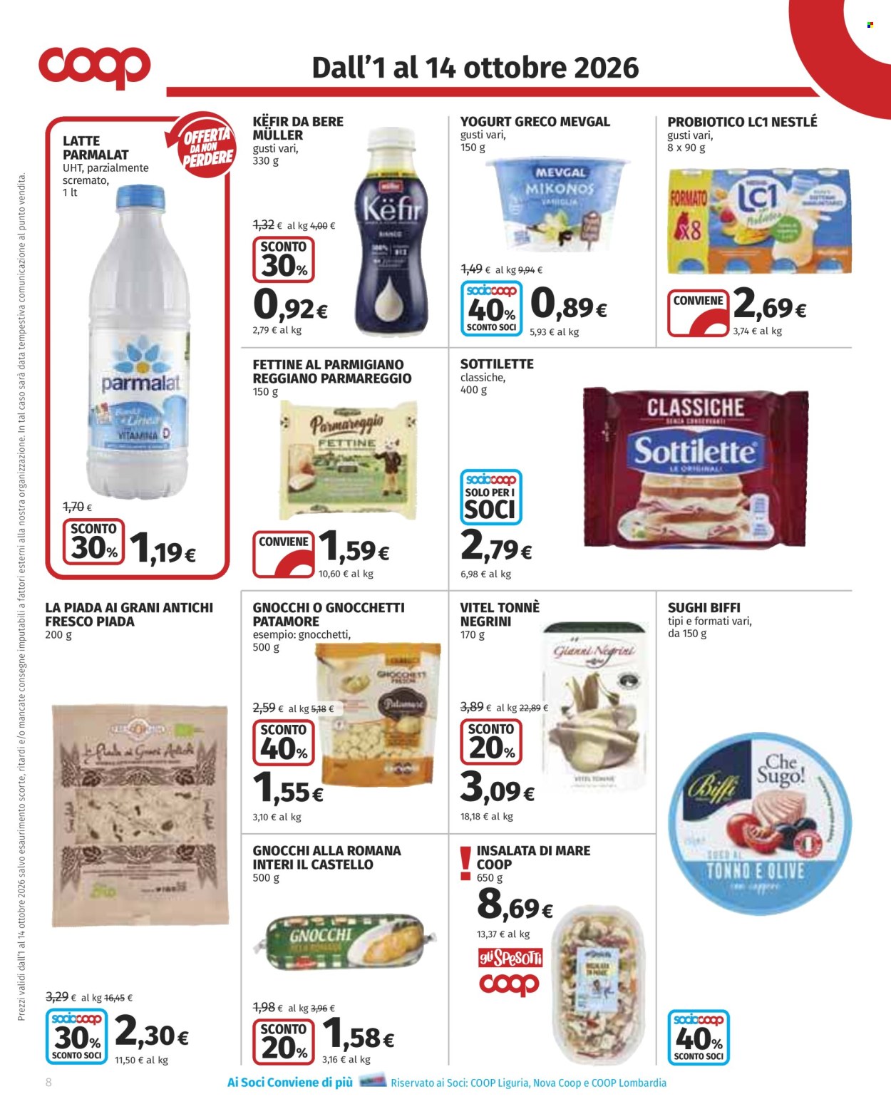 Leták Coop - 1.10.2026 - 14.10.2026. Strana 8